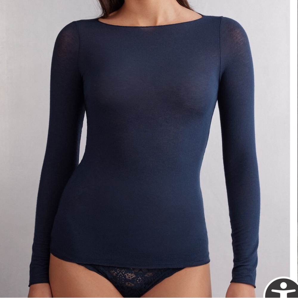 Boat Neck Modal Cashmere Ultralight Top